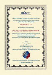 Ocenenie NIS SR r. 2014 - SK