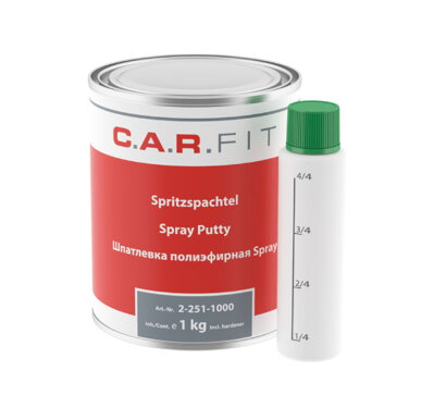 CARFIT - Striekací tmel s tužidlom 1 kg