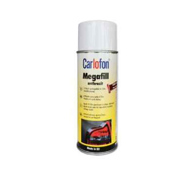 CARLOFON Megafill - Striekací tmel v spreji, antracitový 400 ml