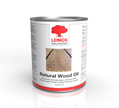 LEINOS Natural Wood Oil - Olej na ochranu dreva v exteriéri