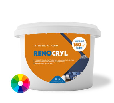 RENOCRYL - Interiérová farba, tónovaná