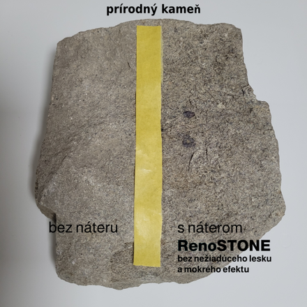 RenoSTONE - Test na prírodnom kameni.
