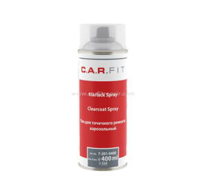 CARFIT - Vysokolesklý bezfarebný lak v spreji 400 ml