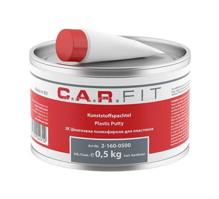 CARFIT Plastic Putty - Tmel na plasty s tužidlom 0,5 kg