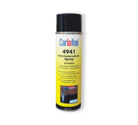 CARLOFON 4941 - Podvozková ochrana čierna, sprej 500 ml