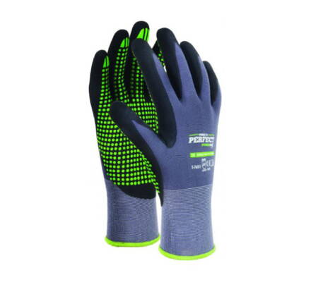 STALCO Perfect Nitrile Flex Dots - Pracovné rukavice 