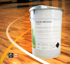 CHIMIVER Ecostar LINE COLORS - Farba na značenie športových podláh, 5 kg