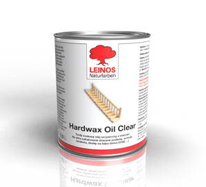 LEINOS Hardwax Oil Clear - Tvrdý voskový olej, bezfarebný